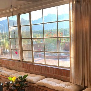 Custom pinch pleat curtains XWide panels 119 x 60